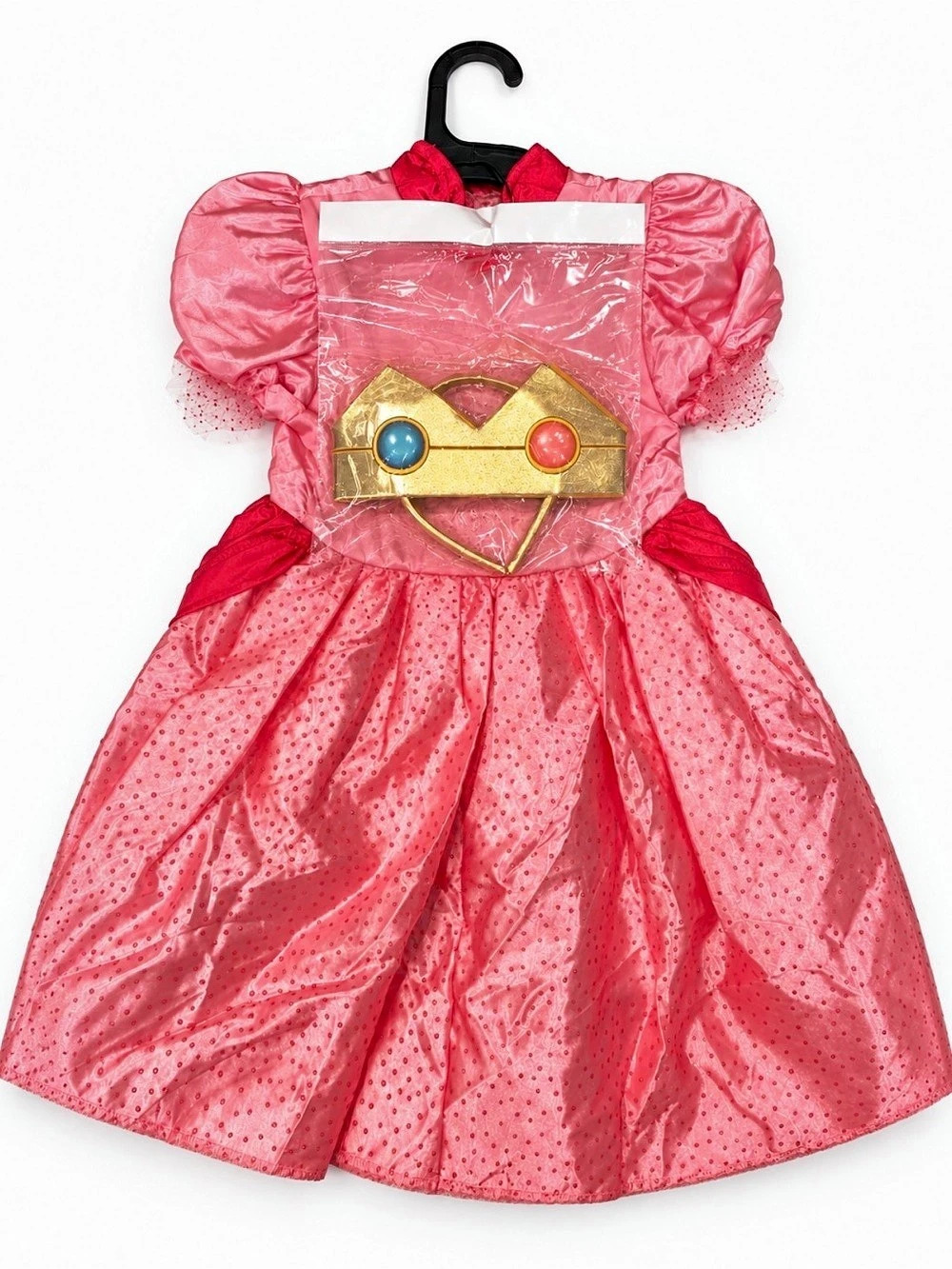 Nintendo Super Mario Princess Peach Costume Pink & Gold